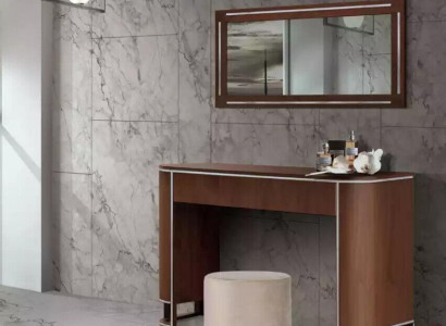 Designer Komplett Schminktisch+Spiegel Moderne Möbel Neu Set 2 tlg.